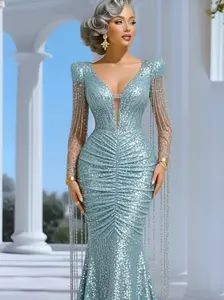 Luxury Lace dress for parties and special occasions. gorgeous & Bold Style