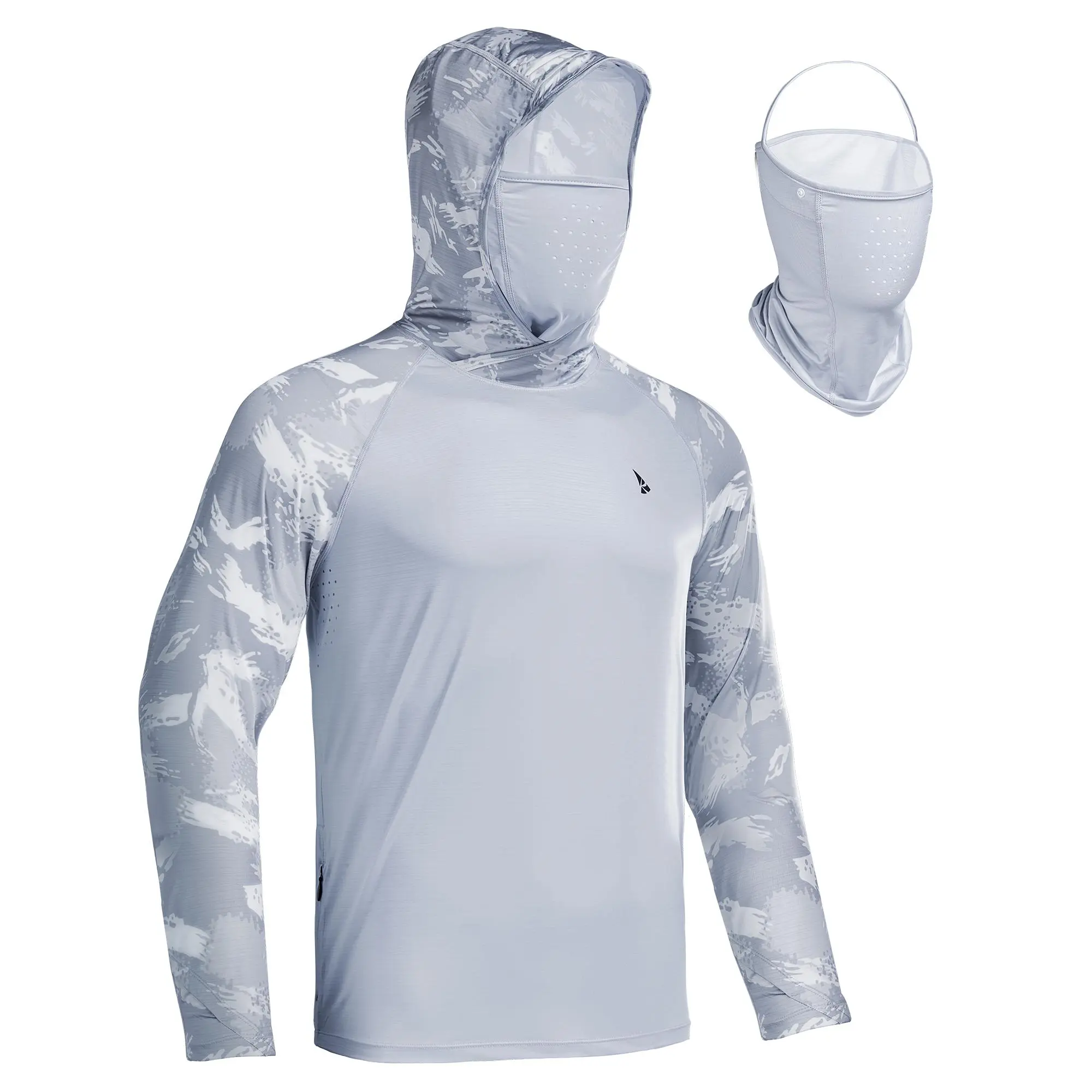 Light Gray Rock Wave Camo (Removable Gaiter)