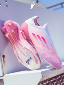 Unisex Soccer Shoes for Youth Students, Long-Stud Design, Sports Footwear for Training and Competition, Durable Comfortable Football Boots, Soccer Cleats