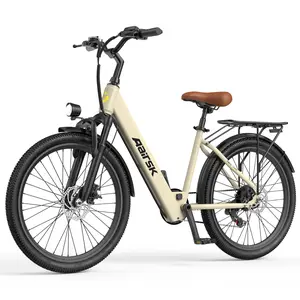 SU7 24-inch electric bike  36V 13AH lithium battery Shimano 7-speed commuter electric bike  peak 750W powerful motor  Dual disc brakesLED display   electric  bikes  for  women white  bmx e  bike 26  inch electric  bike  for  adults
