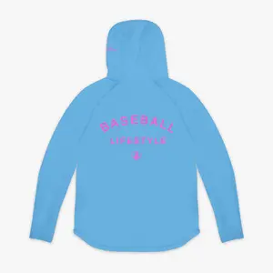 Off-Field Youth Hoodie V2 - Black/Light Blue