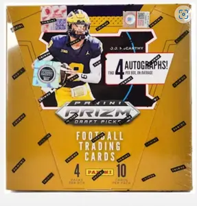 2024 PANINI PRIZM DRAFT PICKS HOBBY- 4 PACKS PER BOX 10 CARDS PER BOX-LOOK FOR COLOR BLAST AND ON CAMPUS CASE HITS