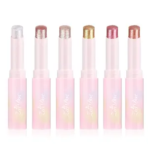 ZaiDoc Jelly Highlighter Stick - Hydrating Jelly Texture, Sparkling Shine, Lightweight, Stunning Shimmer Finish Bronzer Makeup