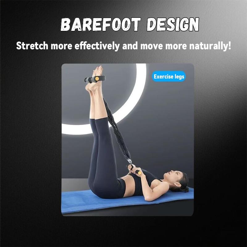 Multifunction Tension Rope Set - Upgraded Sit Up Bar with Adjustable Resistance Bands for Abdomen Waist Leg Hips Chest Back Workouts