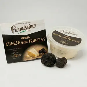 Grated Parmesan Cheese with Truffle Bites