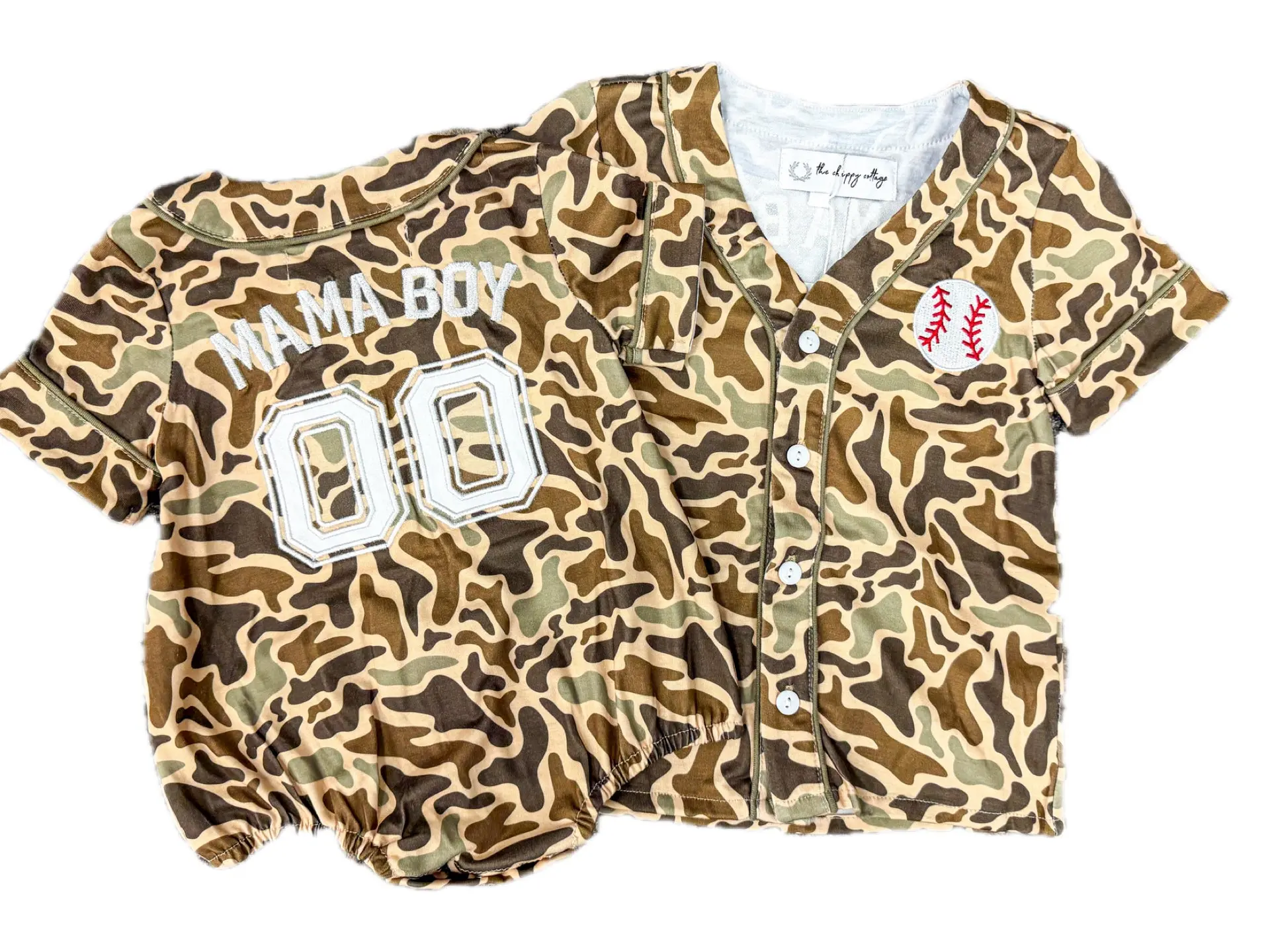 Mama’s Boy Baseball Camo Jersey