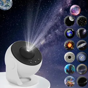 Galaxy Projector, 13 in 1 Planetarium  Projector Realistic Starry Sky Night Light with Solar System Constellation Moon for  Adults Bedroom Ceiling  Theater Living Room Decor