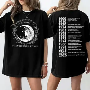 [Sale Up To 50%] 2026 Women Have To Fight For It All Again Shirt, Women Empowerment Tee, Equality Rights Shirt, They Didn’t Burn Witches They Burned Women Tee