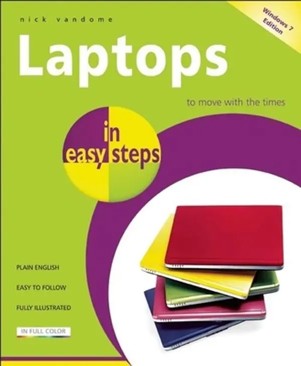 USED-Laptops in Easy Steps: Covers Windows 7 by Vandome, Nick (Paperback)