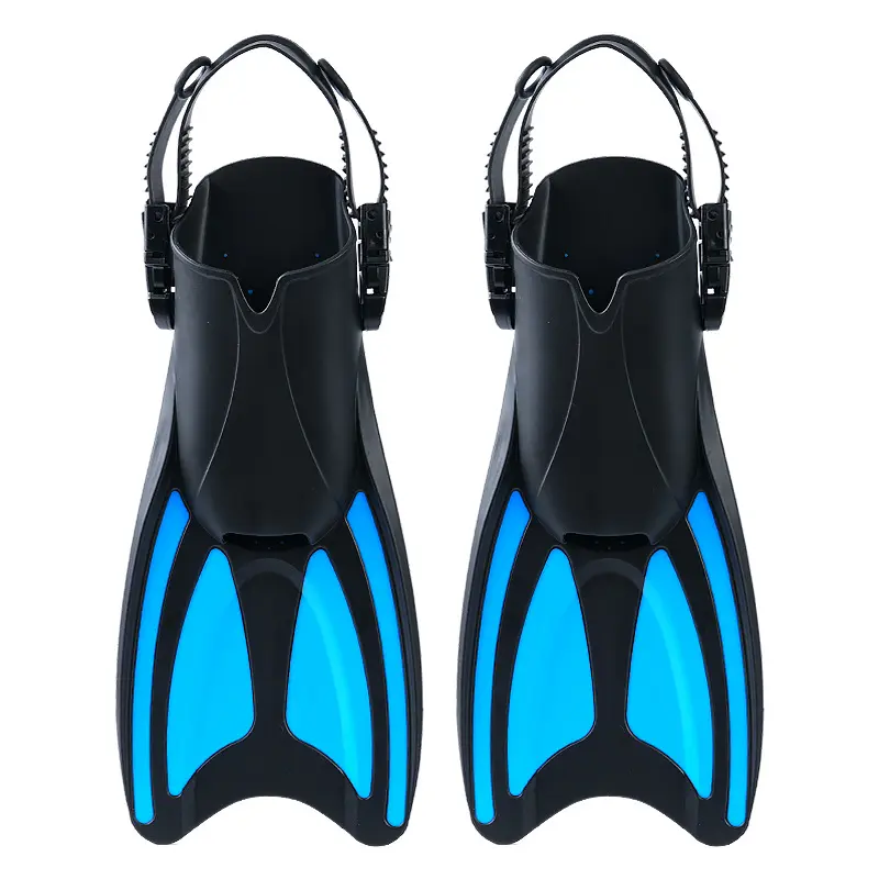 Snorkeling fin set, dry snorkel, diving mask, face mask, adult and children's fins, swimming equipment Snorkeling fin set, dry snorkel, diving mask, face mask, adult and children's fins, swimming equipment