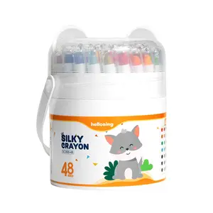 Children's crayons are water-soluble colored pens, non-toxic and safe for kindergartens, washable and do not stain hands, suitable for infants and toddlers