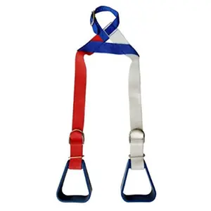 Red White & Blue Nylon Adjustable Buddy Stirrups