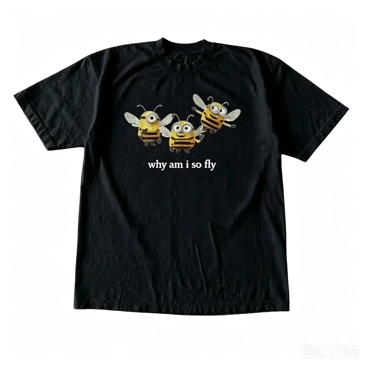 Essential Clean Fit Tee 2026 Oversized Graphic Tee Minions Minibee Cotton T-Shirt, Animal T-Shirt,Men's And Women's T-Shirt,  Unisex Vintage Graphic Tees Gothic Grunge Y2K Emo Scene Amity Affliction Style Clothes Men Women Streetwear Unisex Boxy Fit Heavy