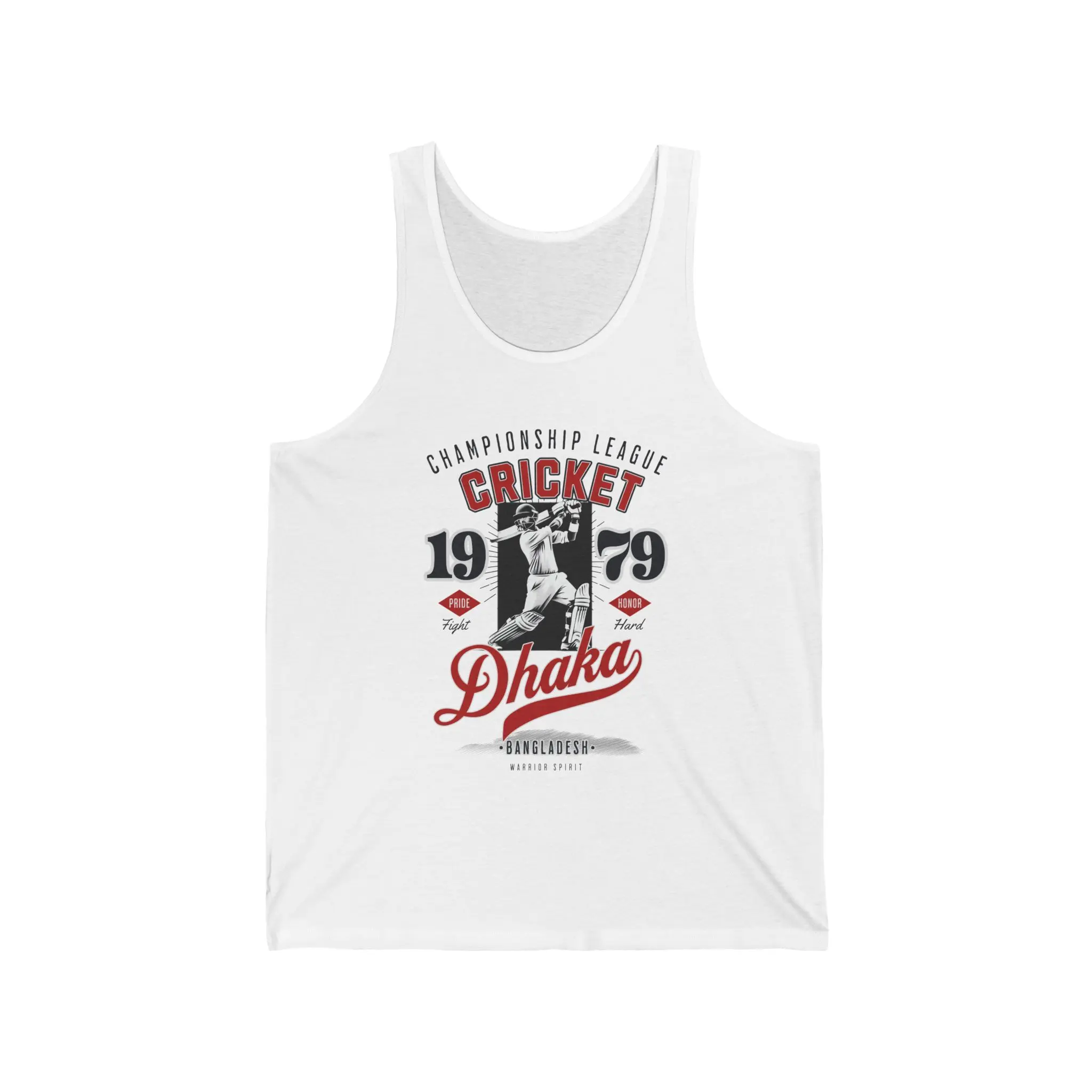 Dhaka Cricket: Unisex Jersey Tank