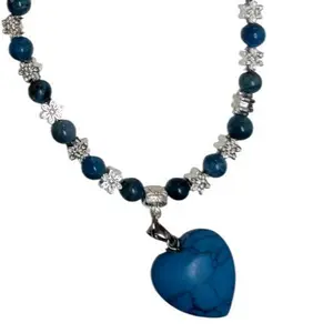 Crystal Bead Necklaces Simple Design with Crystal Beads & Central Pendant Adjustable Length Elegant Simplicity Versatile Accessory for All Occasions