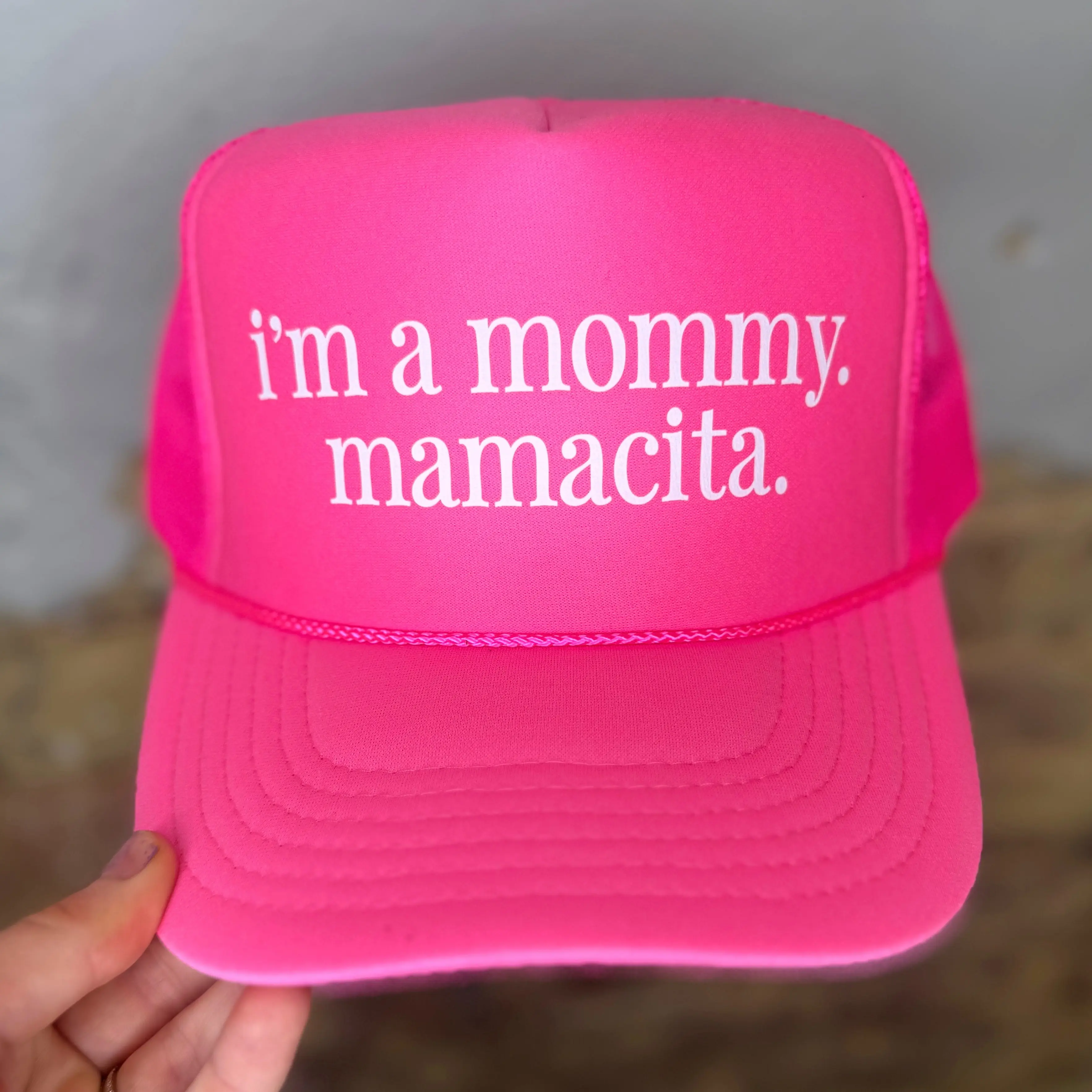 I'm A Mommy Trucker Hat, Mamacita Trucker Hat