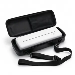 Portable printer bag for HPRT MT610, MT810, and MT866 printers, containing the printer, paper, and USB cable (box only).