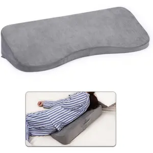 Long Wedges for Bed Positioning Pillow for After Surgery Curved Medical Wedge Pillows for Seniors to Prevent Bed Sore and Improve Healing Process No-Slip Bottom 5 Inch