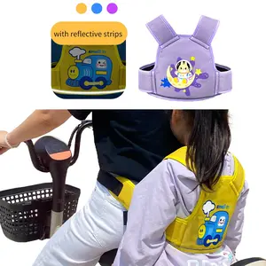 Children Safety Harness for Biking, Motorcycle Child Seat Belt, Outdoor Seat Tie Strap, Kid Fall Prevention, Bike Safety Belt Front and Back Use