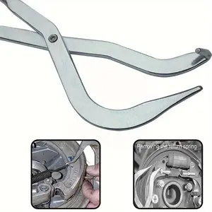 Drum brake spring clamp, spring disassembly clamp, disassembly and assembly drum brake adjustment and maintenance tool