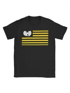 2025 Wu Clan T–tangs Forever Tour T-Shirts – The Final Chamber Men Round Collar Short Sleeve, Plus Size Streetwear Menswear Round Neck Weekend Hangout Clothes