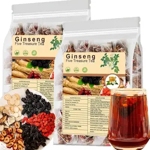 Kidney Tea Formula Ginseng Eight Treasure Tea, Ginseng Eight Treasures Tea, Organic Kidney Cleanse Tea, Traditional Kidney Cleansing Tea for Men & Women (20 Bags)
