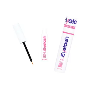 NUEYELASH Intensive Growth Serum - 5ML, Hyaluronic Acid & Ginseng, Peptide-Rich Formula, Gentle & Safe, with Applicator Brush - Skincare