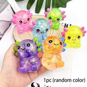 Cute Salamander Texture Stress Relief Toy, Squishies, Slow Rebound Pressure Release, Office Desk Decor, Classroom Prize, Party Gift