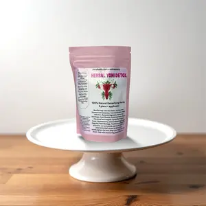 Herbal Yoni Detox Kit + Applicator  - 3 Pieces - Comfortable and Effective Formula