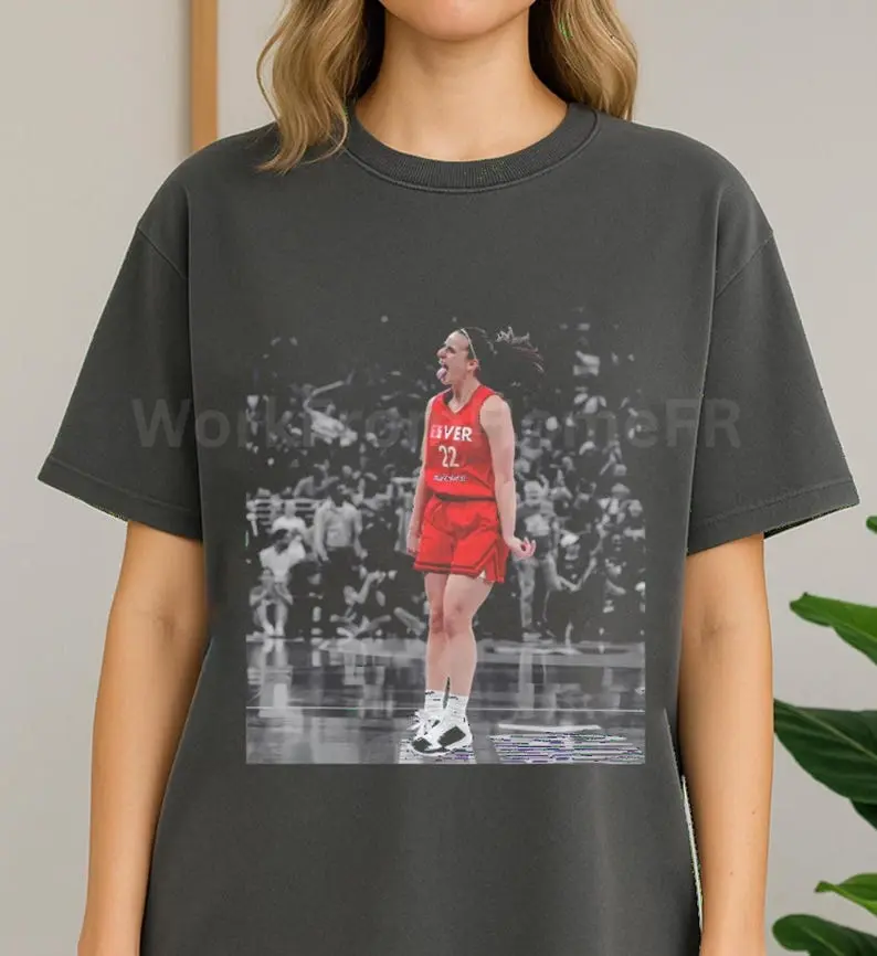 Vintage Caitlin Clark Meme Comfort Colors 90s Style Shirt, Basketball Women Gift for Fans