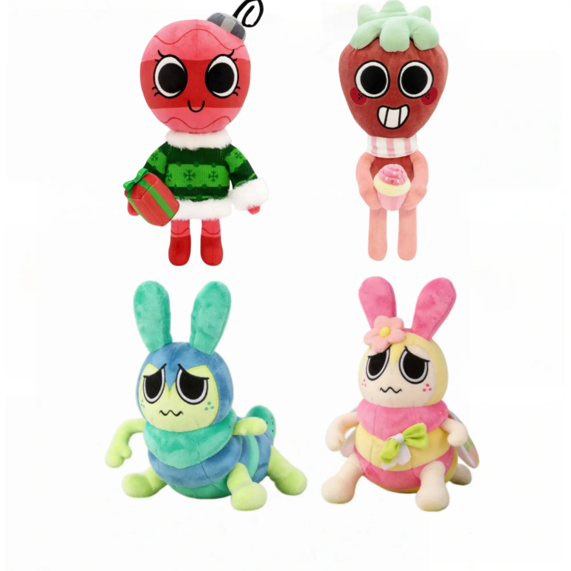 Dandy’s World,Pink Squirm  Sprout Seedly ute girly gifts plushies  Fan collection