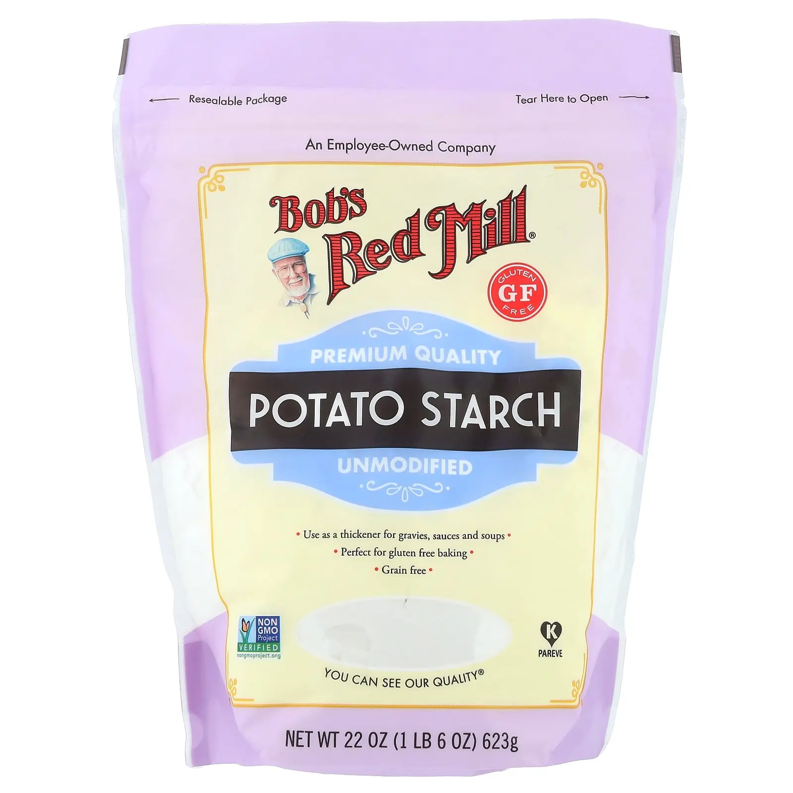 Bob's Red Mill Potato Starch, Unmodified, 22 oz (623 g)