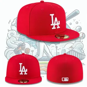 New Era MLB Los Angeles Dodgers Street Fashion Cap 59FIFTY Fitted Baseball Hat, 9FORTY Adjustable Fit, Unisex Urban Streetwear Look, Trending TikTok USA 2026