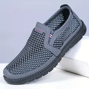 Men's Slip On Casual Shoes Non Slip Breathable All Seasons Outdoor Walking Camping Fishing All Seasons Comfy Durable