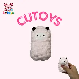Cute Lamb Handmade taba squishy,soft squishy creamy texture,Food-Grade Silicone Slow-Rising Squishy, Perfect for Entertainment Party Gifts and Birthday,Cutoys
