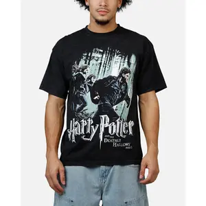 73Studio X Harry Potter '10 Deathly Hallows Vintage T-Shirt Black Acidwash 73Studio X Harry Potter '10 Deathly Hallows Vintage T-Shirt Black Acidwash