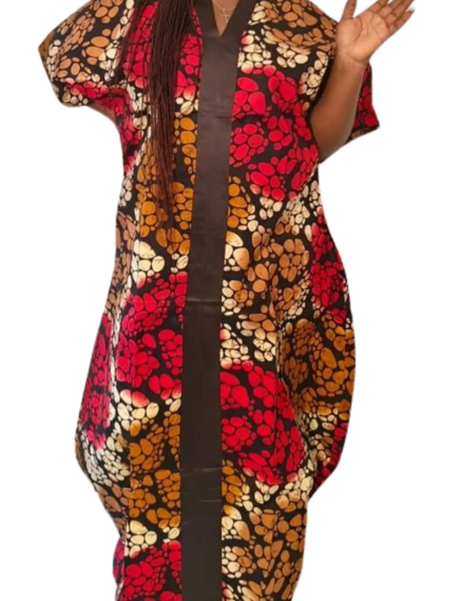 Free  long African BuBu kaftan Dress