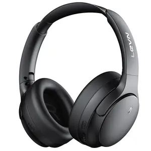 LEVN Hybrid Active Noise Cancelling Headphones, Wireless Headphones Bluetooth 5.4 with Transparent Mode, Hi-Res Audio, Deep Bass, 70H Playtime Over Ear Bluetooth Headset for Work/Travel/Home/Office