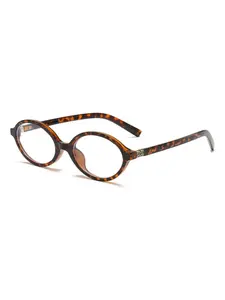 Retro Oval Eyeglasses for Women Men Blue Light Blocking Small Frame Glasses High Quality Eyewear Trending Eyeglasses