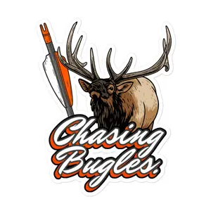 Chasing Bugles Sticker