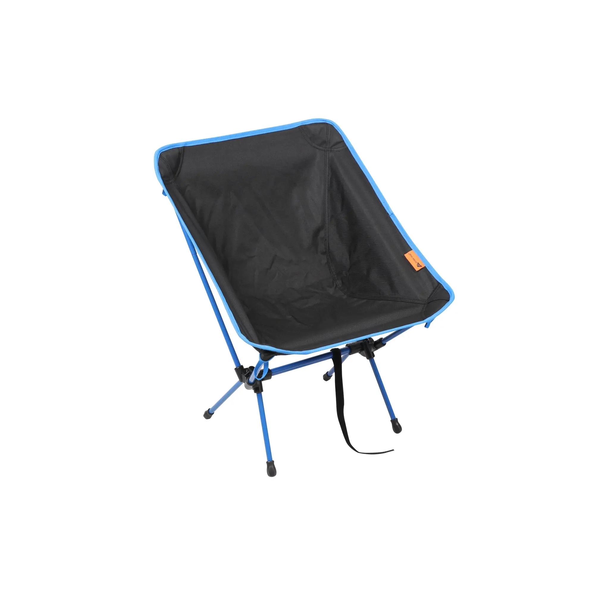 Ozark Trail Backpacking Camping Chair Black Ultralight Compact Portable Outdoor Folding Seat with Storage Bag for Hiking Camping Travel Beach and Lawn
