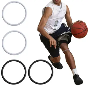 6 Pack Patellar Tendon Support Strap Knee Band, Silicone Patella Knee Brace Elastic Knee Pain Strap for Basketball Running Jumpers Soccer Volleyball