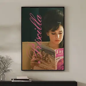 Priscilla Movie Poster, Retro Home Decor, Wall Art, Vintage Living Room, Kitchen, Bathroom Decor, Poster Gift
