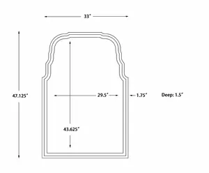 Casafranca Mantel Mirror