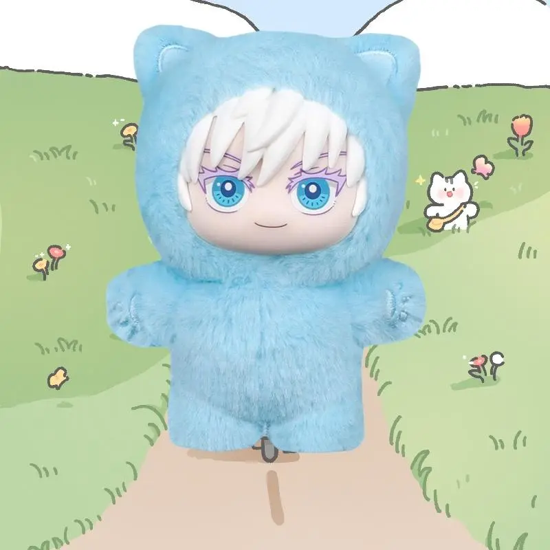 Jujutsu Kaisen Cat Paradise Party Satoru Gojo Blind Box Trendy Plush Doll Gift