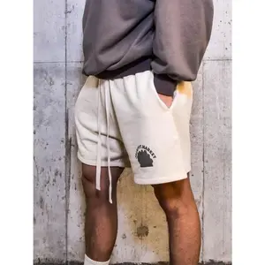 Men's Plus Size Drawstring Shorts with Pockets