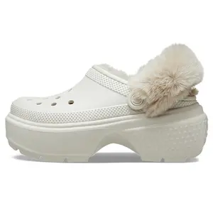 Crocs Stomp Lined Clogs 'White'