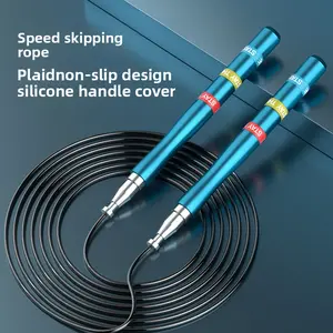 Durable Speed Skipping Rope,Professional Speed Jump Rope, Adjustable Steel