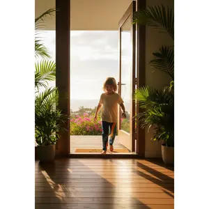 Copacabana Kids Pajama Pants - Ocean Sunset Comfort for Little Dreamers