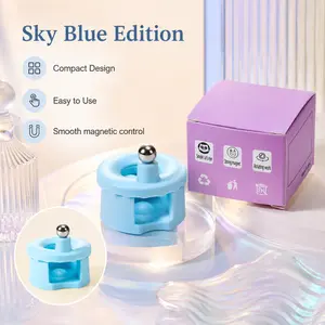 Cat Eye Magnetic Nail Tool Set, 3D Glass Bead Magnet for Gel Polish, Side Light Wide Light DIY Nail Art Tool